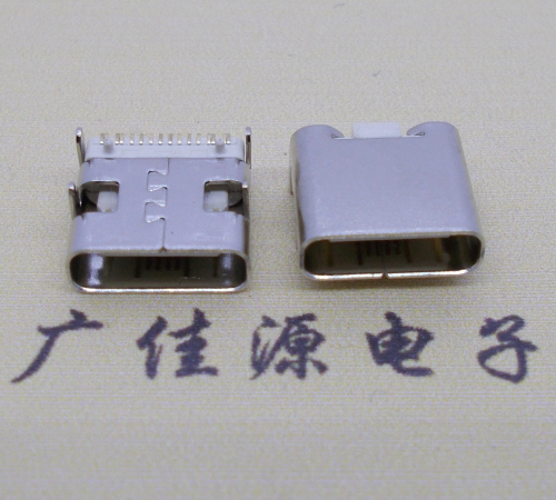 云南板上贴片type-c16p母座连接器