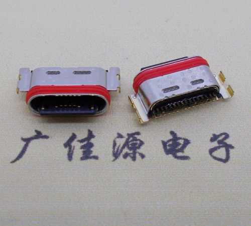 云南防水沉板usb type-c16p母座连接器