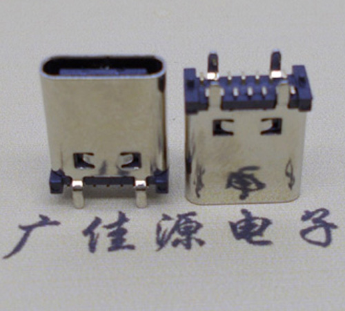 云南立式贴板type-c14p母座长10.0mm