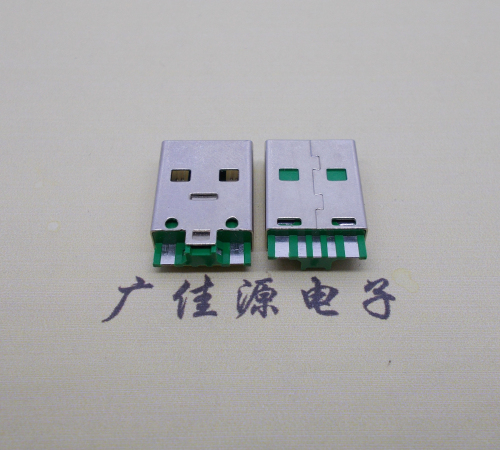 云南usb5a公头.5p焊线带ic.大电流oppo闪充