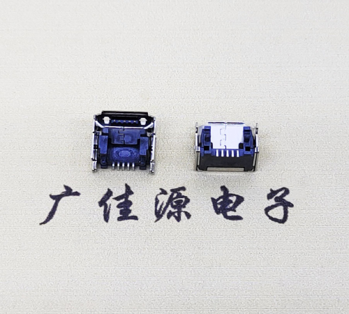 云南MICRO USB5pin加高母座 垫高1.55/2.5/3.04/4.45尺寸接口